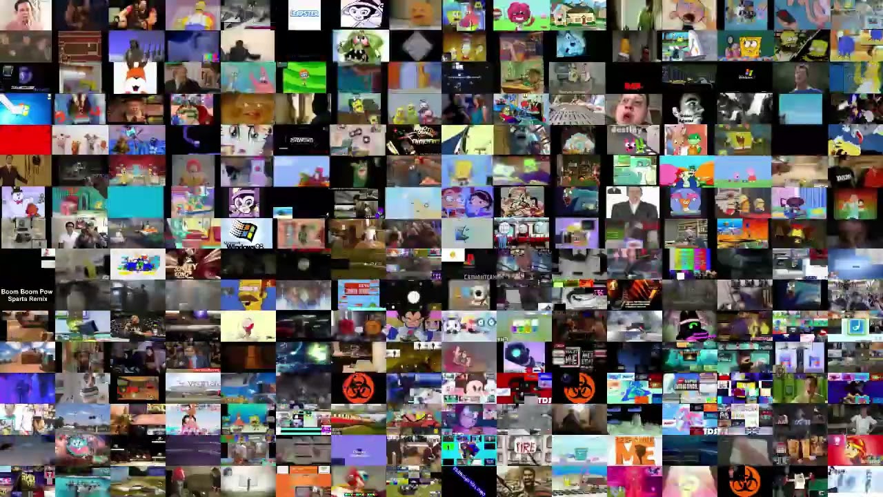 (Redo) Awesome Vids's Sparta Remixes Mega Side by Side (Dean Aguiar Version)