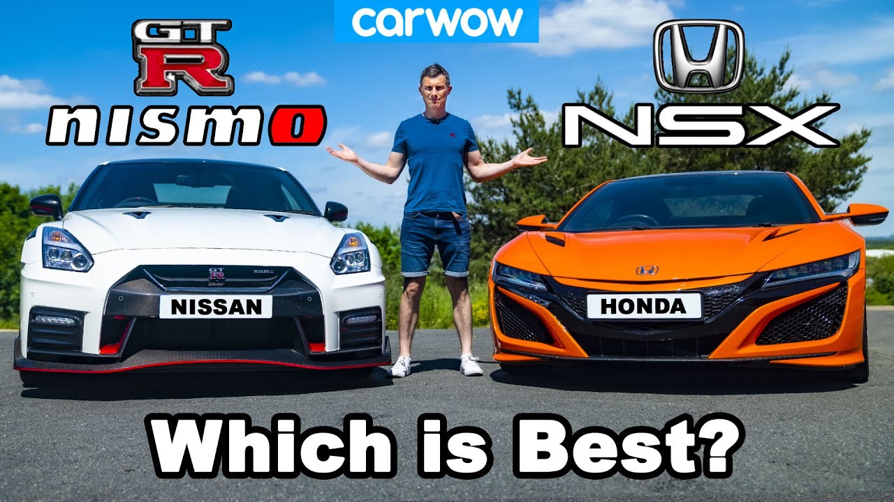 Honda NSX vs Nissan GT-R NISMO review with 0-60mph, 1/4-mile + brake test!