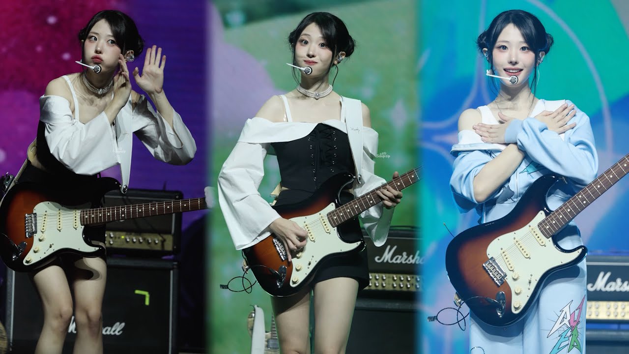 260103 QWER Hina Fancam ‘D Day + 행복해져라 + SODA' / 큐더블유이알 히나 직캠
