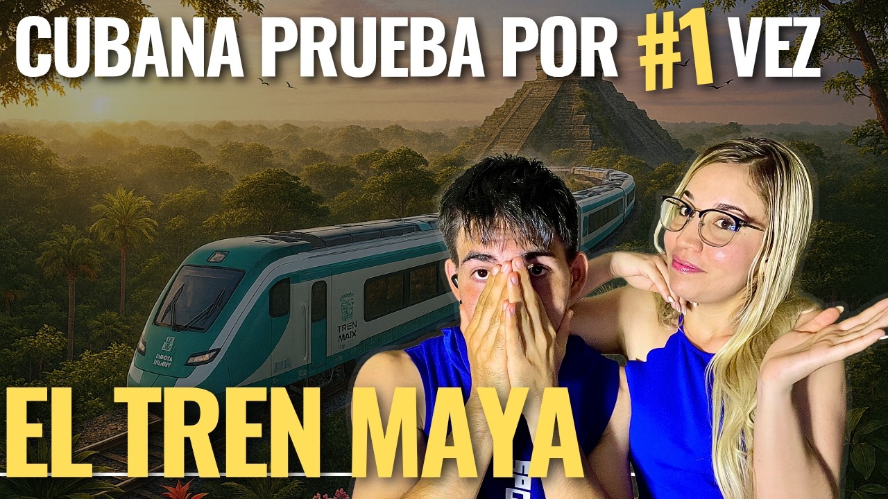 ⭐ &ldquo;&iexcl;WOW! As&iacute; es viajar en el Tren Maya; Experiencia de la Cubana Rachuquebola 🚆😱&rdquo;