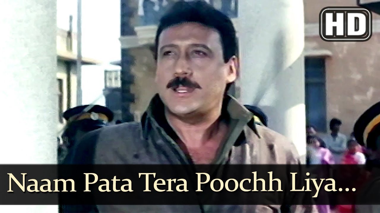 Naam Pata Tera...Main Hero Hoon (HD) - Police Officer Song - Jackie Shroff - Filmigaane