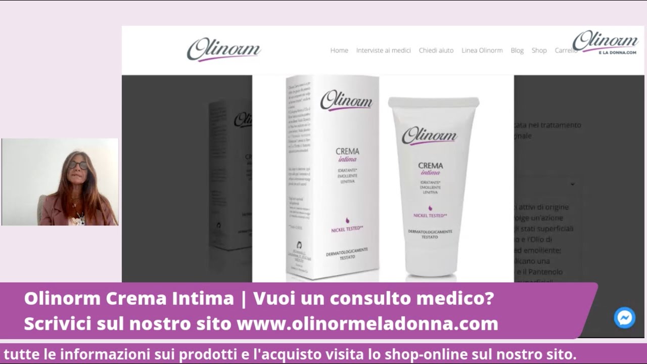 Olinorm Crema Intima - Scopriamo perchè è utile.