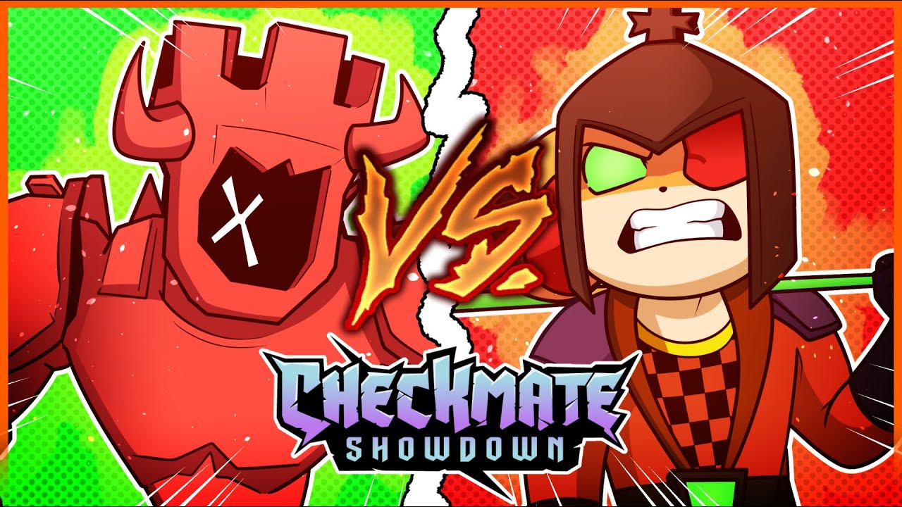 THE COOLEST CHESS GAME YOU WILL EVER SEE!!! [CHECKMATE SHOWDOWN] w/Cartoonz