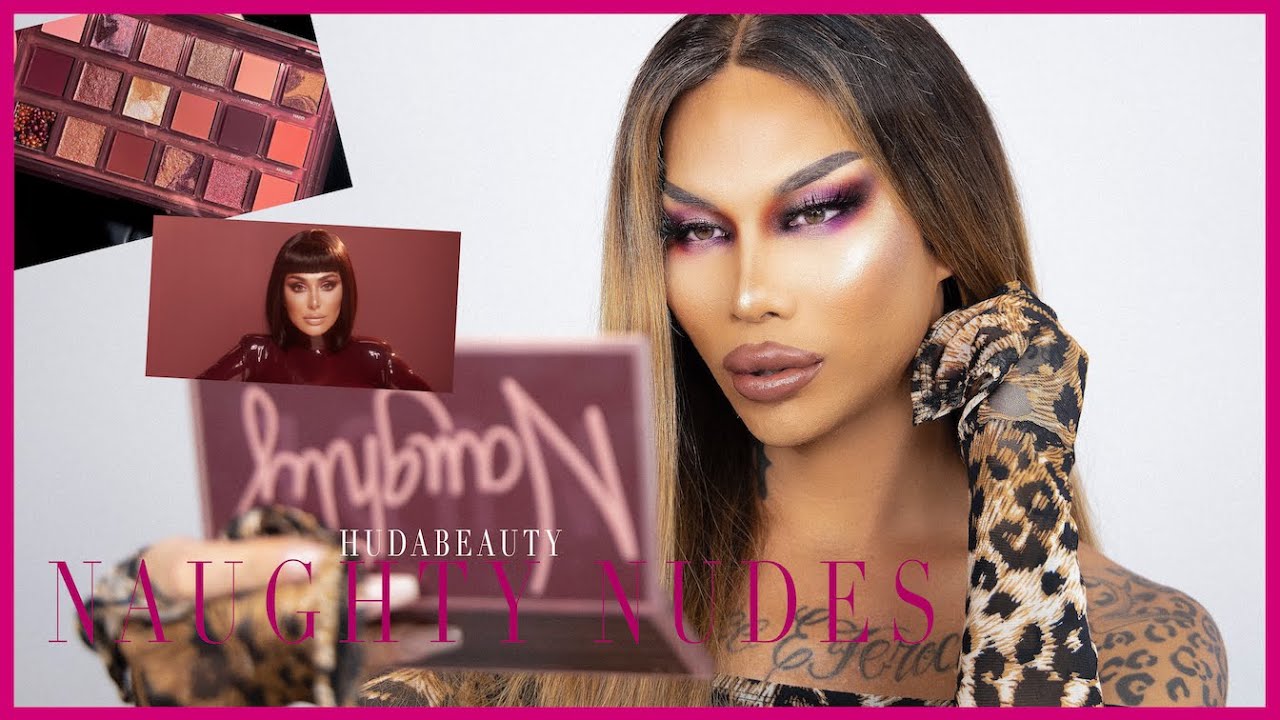 HUDA BEAUTY THE NAUGHTY NUDE PALETTE - FIRST IMPRESSION & REVIEW | Kimora Blac