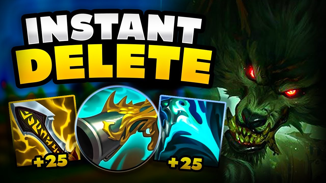 HOW I INSTANTLY DELETE TANKS WITH CRIT WARWICK (CRITWICK)
