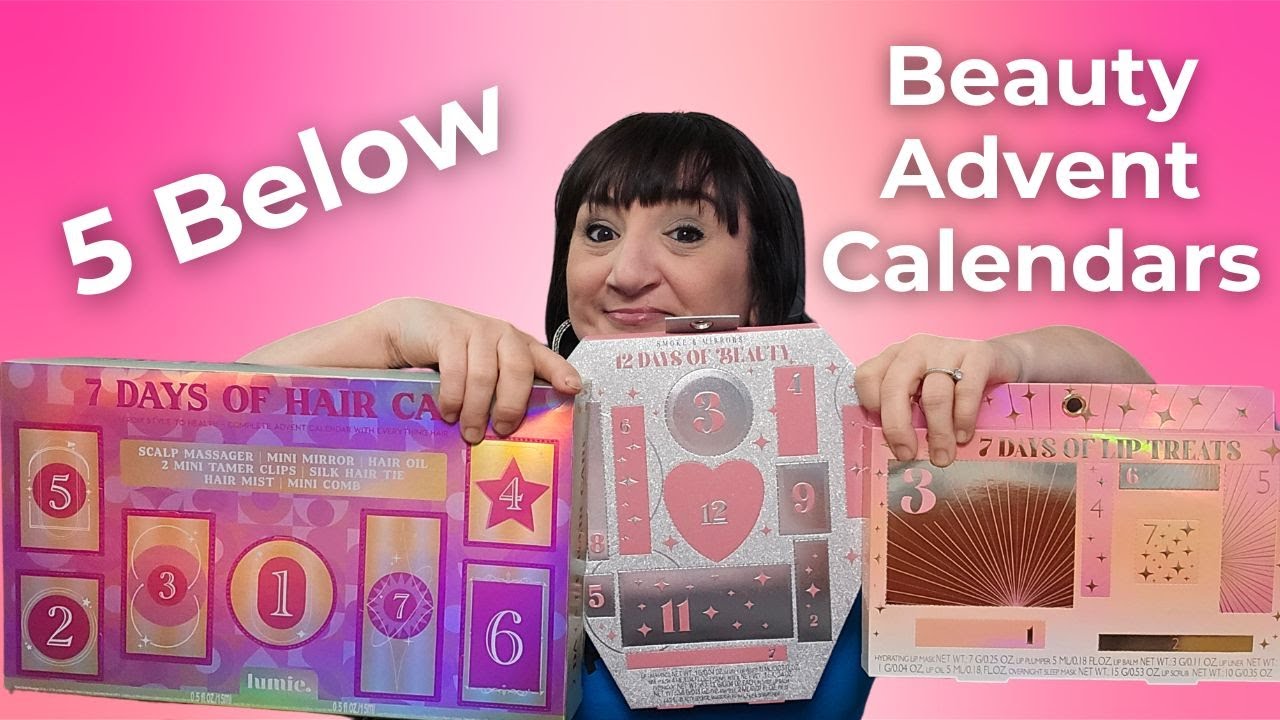 Testing Out Beauty Advent Calendars From 5 BELOW | Totally Worth The $5 Each