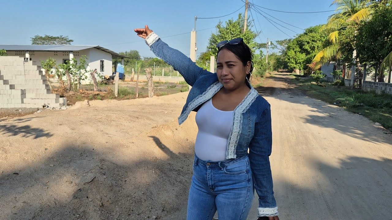 Llegué de madrugada y la sorprendida fui yo al ver como va la construcción 🥹🏡