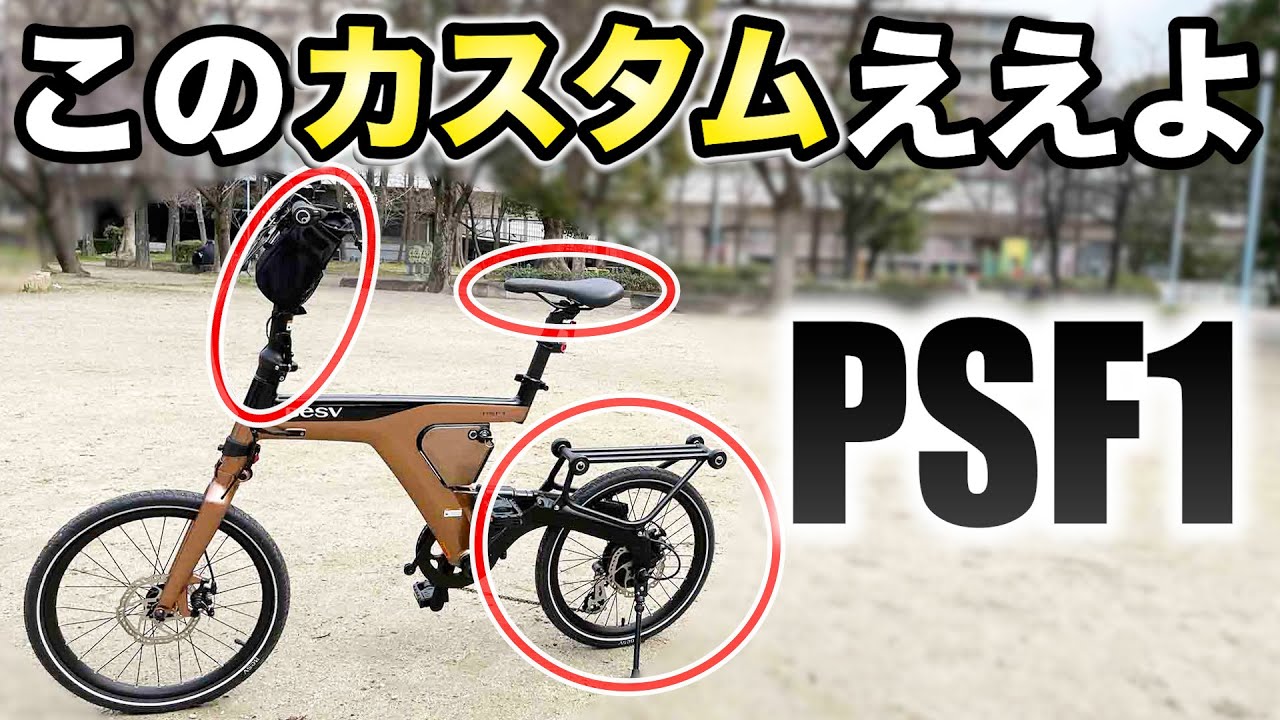 【BESV PSF1】このカスタムがおすすめ！【電動アシスト自転車】