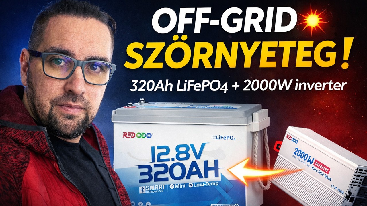 VÉGRE! Erre cseréljük az elektromos rendszert a lakóautóban