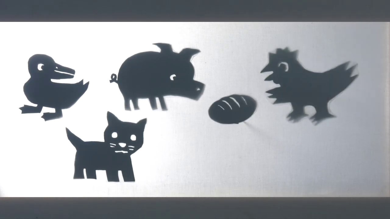 The Little Red Hen - Shadow Puppet Show