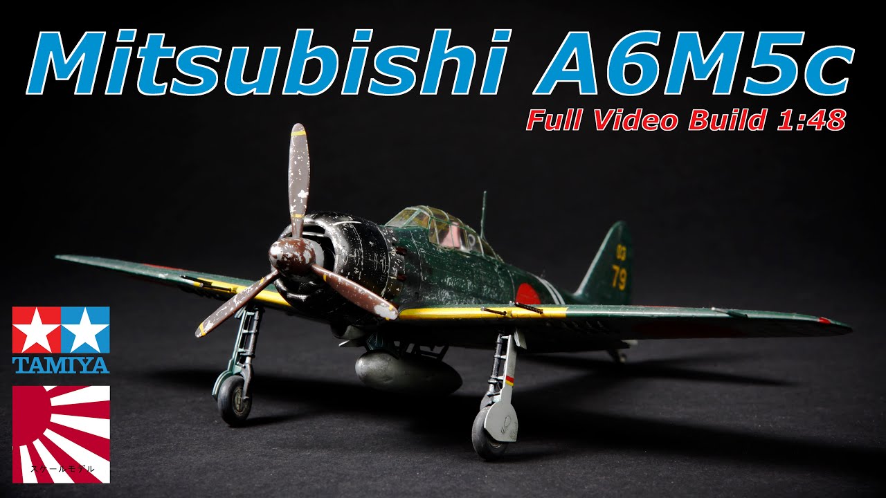 Mitsubishi A6M5c Zero Zeke | Full Build Video | Tamiya 1:48 | Kit No. 6427