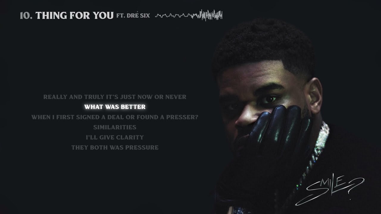 K-Trap - Thing For You ft. @DreSix (Lyric Video)