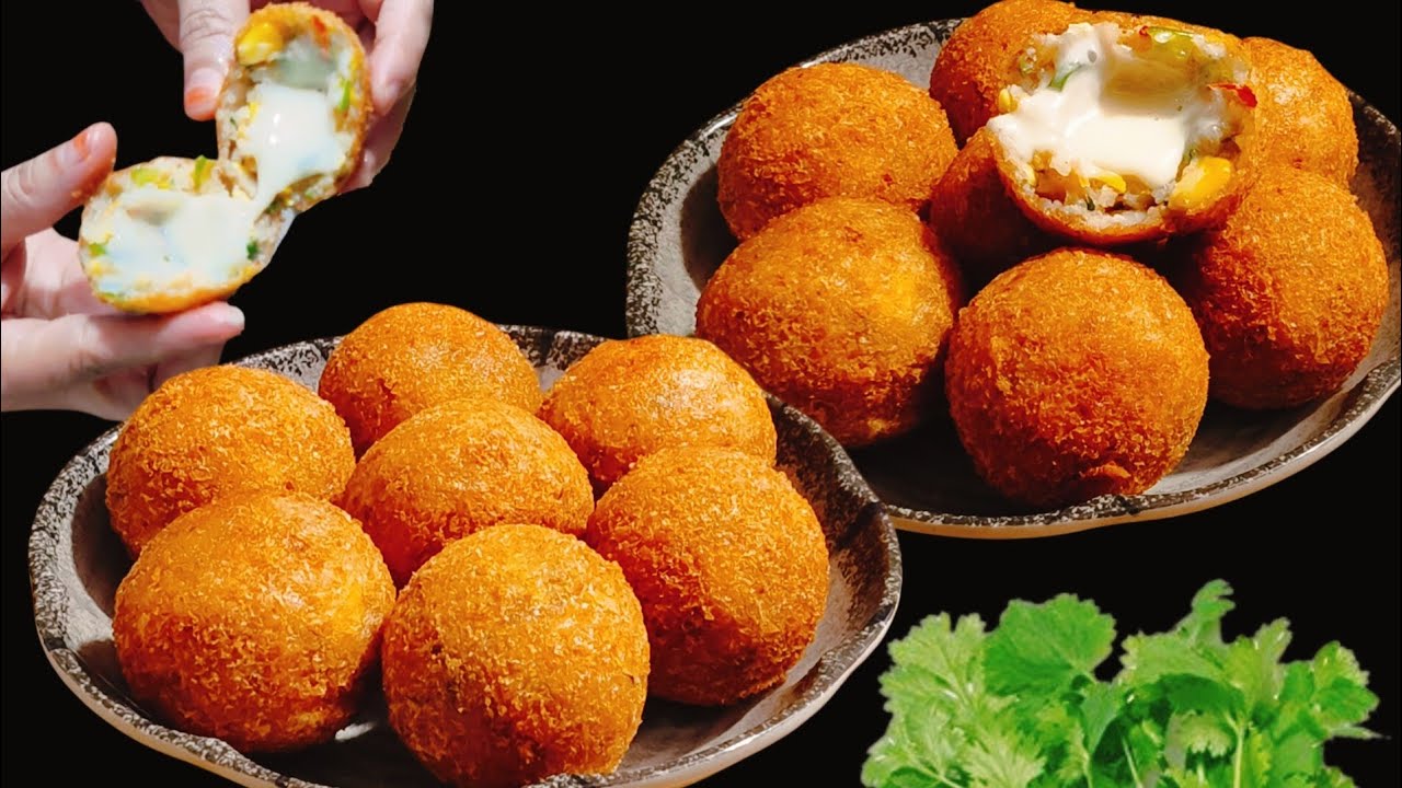 Leftover Rice cheese balls इसे खाकर घरवाले बता नहीं पाए किस चीज़ से बना है Cheese Balls Recipe