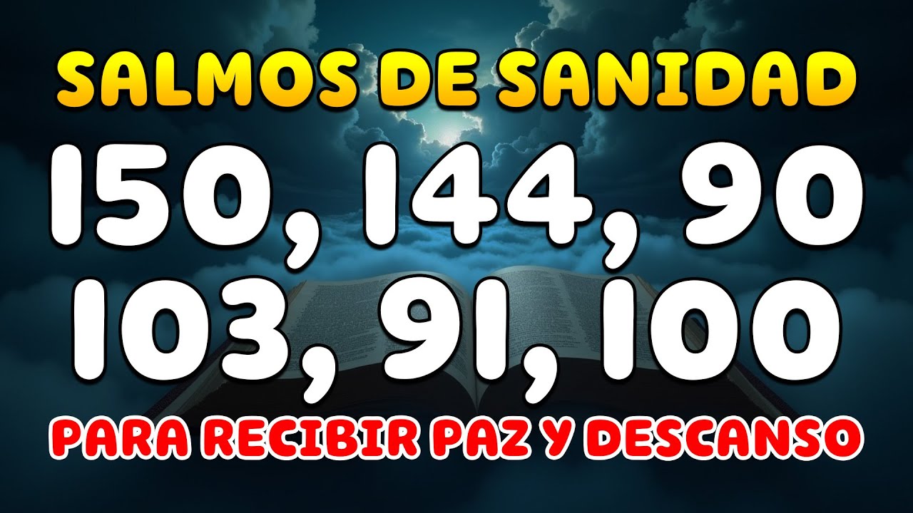 Recibe SANIDAD con la Palabra de Dios | Duerme escuchando la Palabra de Dios | Biblia Hablada