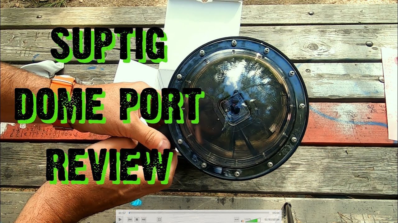 Suptig Dome Port Review  - Video 22 - In the wild with Chris