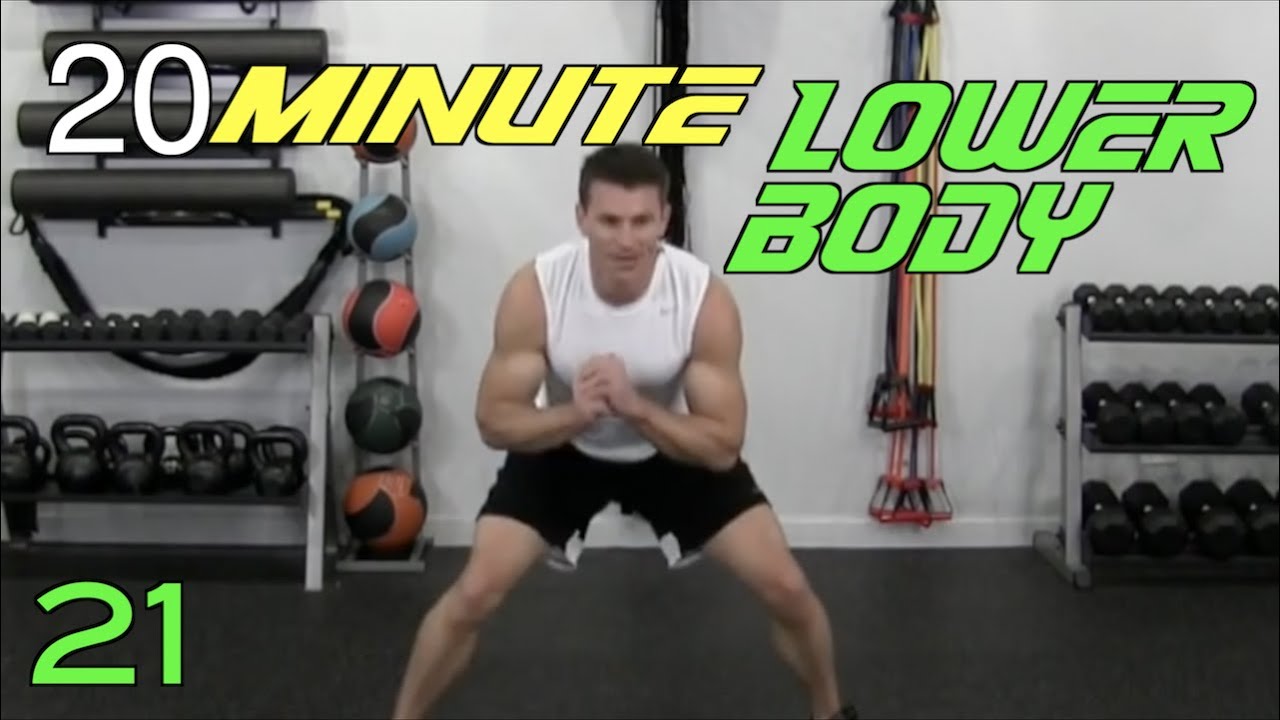 Brutal Lower Body Workout-20 Minutes-No Equipment Needed