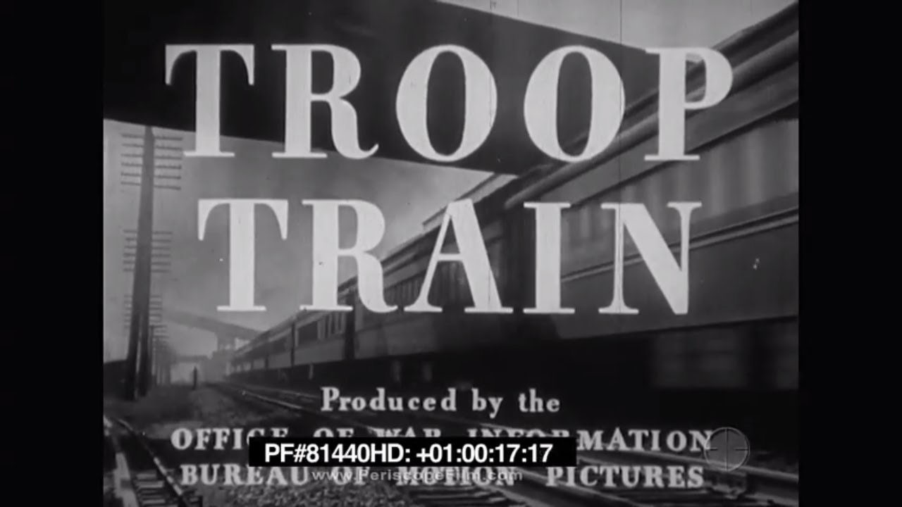 WORLD WAR II AMERICAN RAILROAD MOVIE  