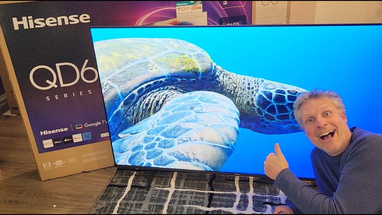 Лучший телевизор? — Обзор телевизора Hisense QD6 и что такое квантовые точки?