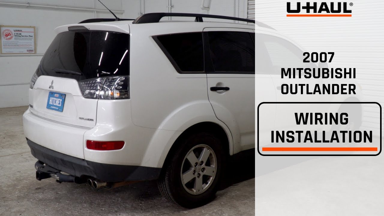 2007 Mitsubishi Outlander Wiring Harness Installation