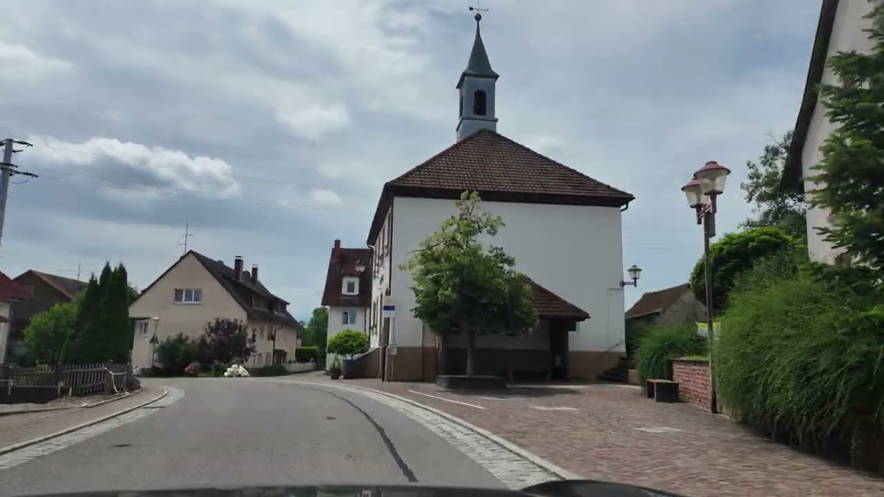 Driving in Adelhausen, Germany