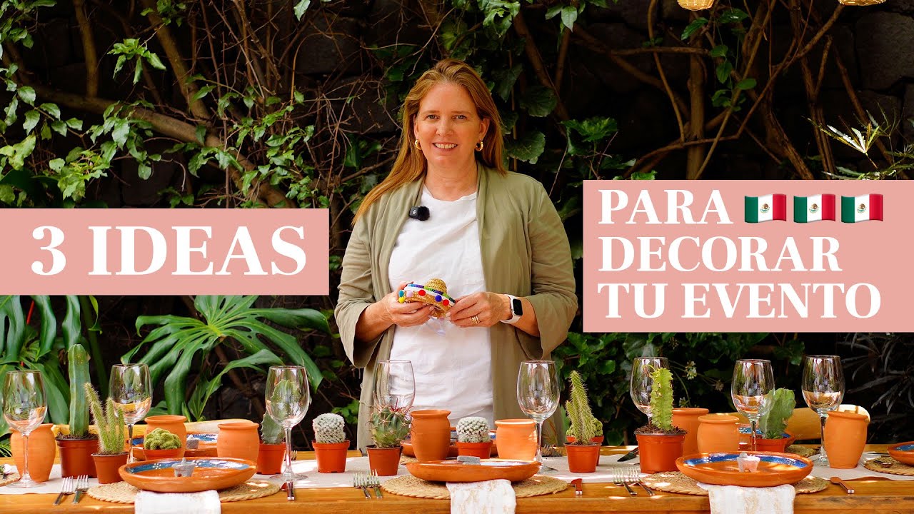 ¿Cómo decorar una noche mexicana?