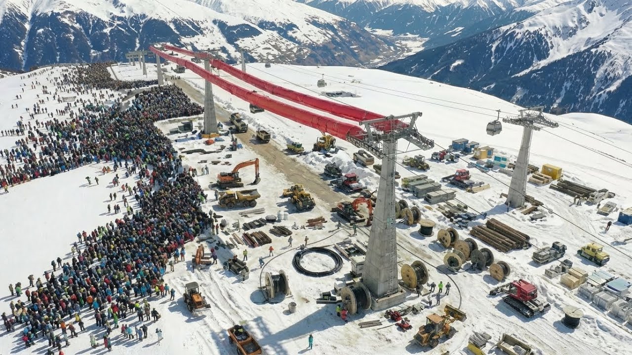 How Europe’s Engineers Built the Steepest Cable Cars on Impossible Alpine Cliffs