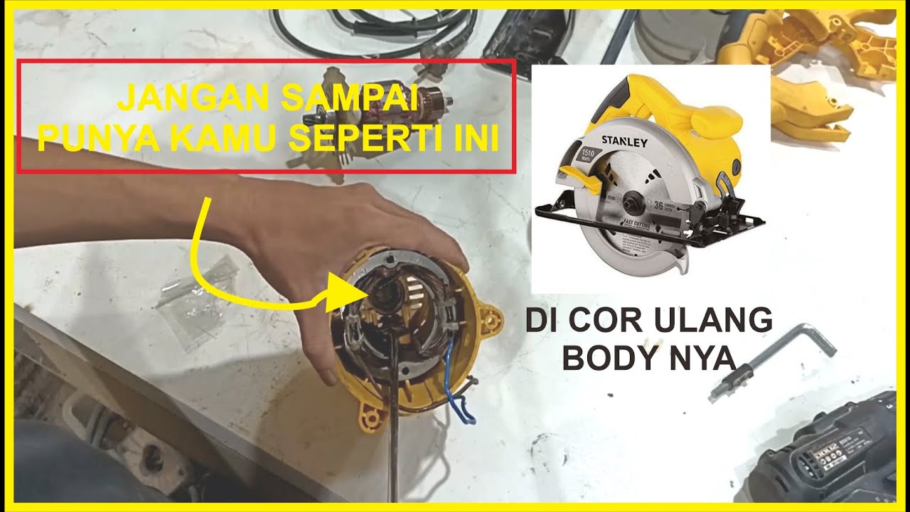 Renovasi Circular Saw Stanley