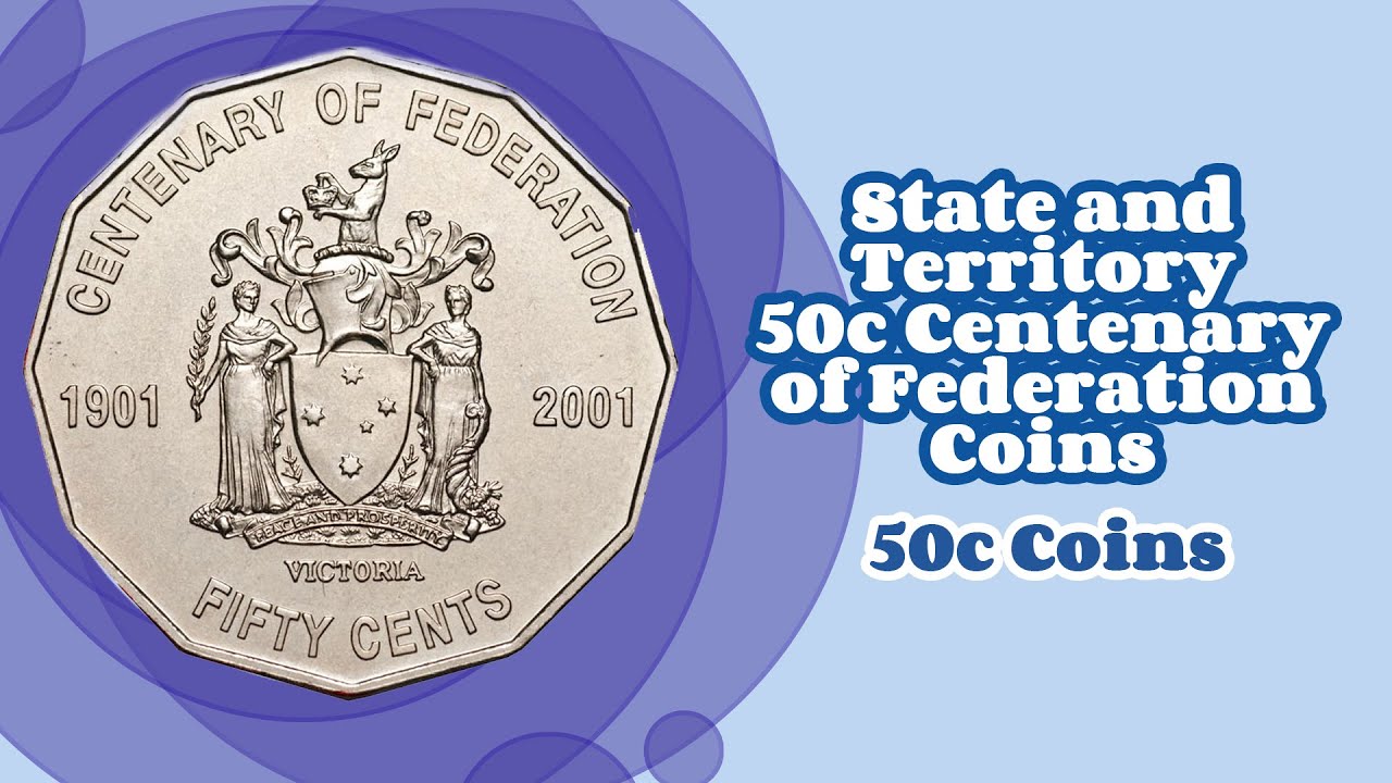 State and Territory 50c Centenary of Federation Coins (50c Coins)