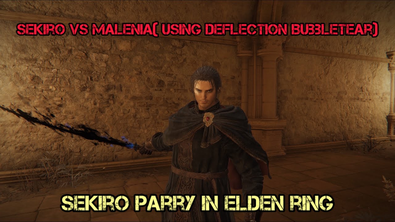 Malenia with Sekiro Parry/Deflection Tear and Sword of Night| ELDEN RING Shadow of the Erdtree