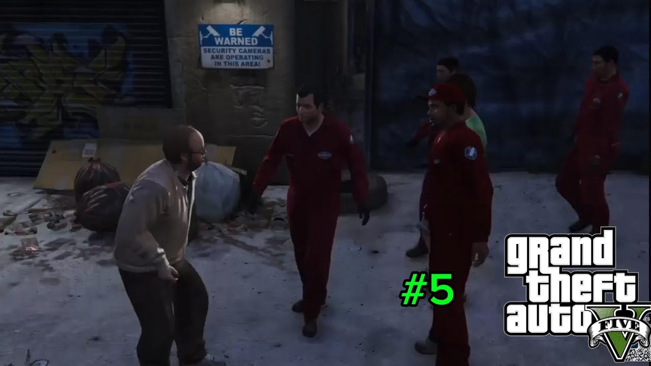 GRAND THEFT AUTO V: O ASSALTO A JOALHERIA #5