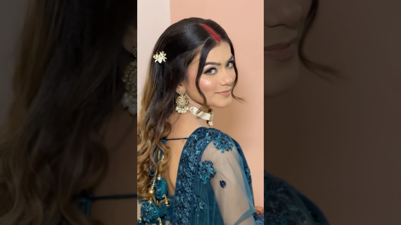 Reception bride💗call 7340842335 for bookings #bride#makeup#bridalmakeup#jagraoncity