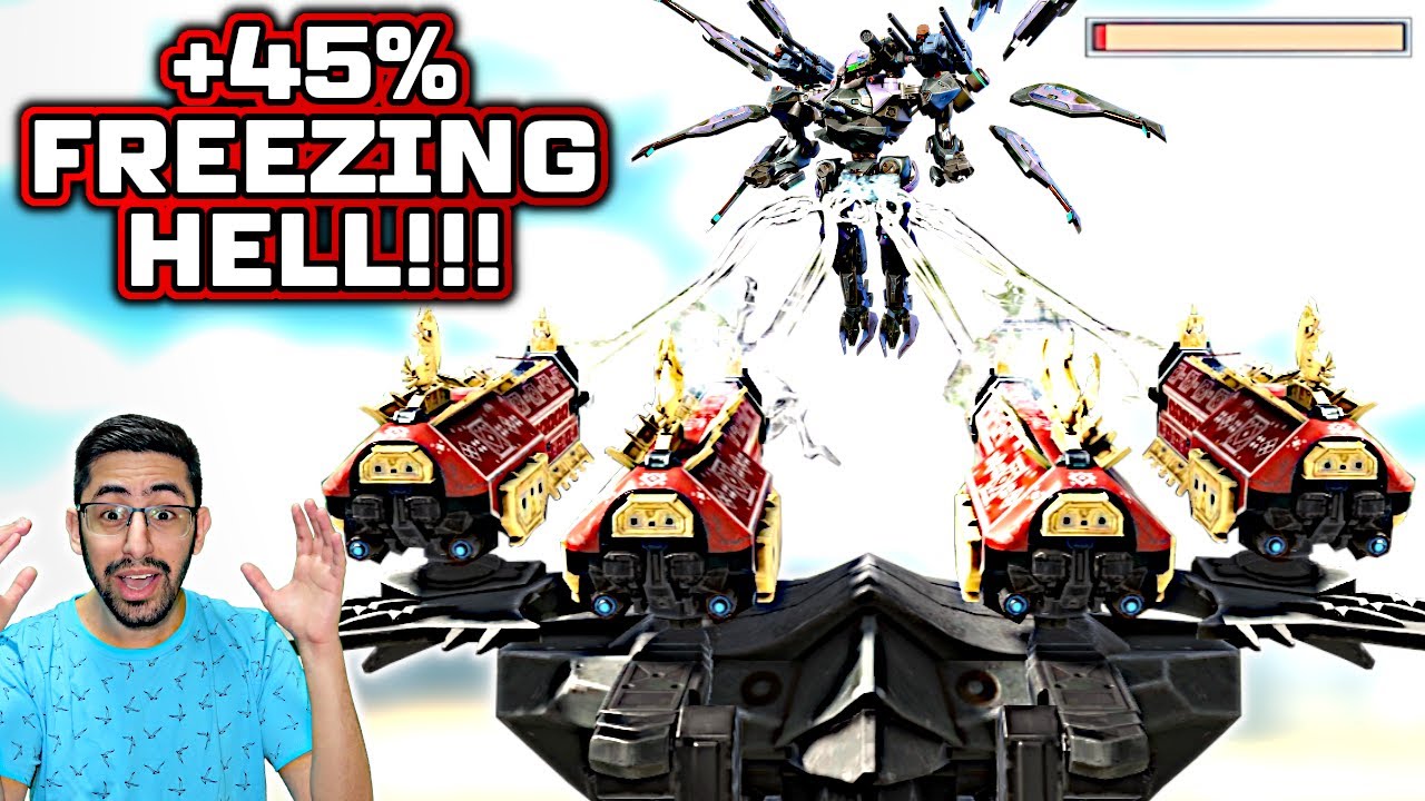 The Hel Weapon Is Much Stronger Now! w/ 45% BUFF | War Robots 8.7 MK3 Behemoth Gameplay WR