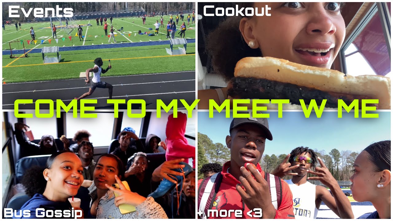 2022 MEET DAY VLOG 💙 Varsity Track Meet