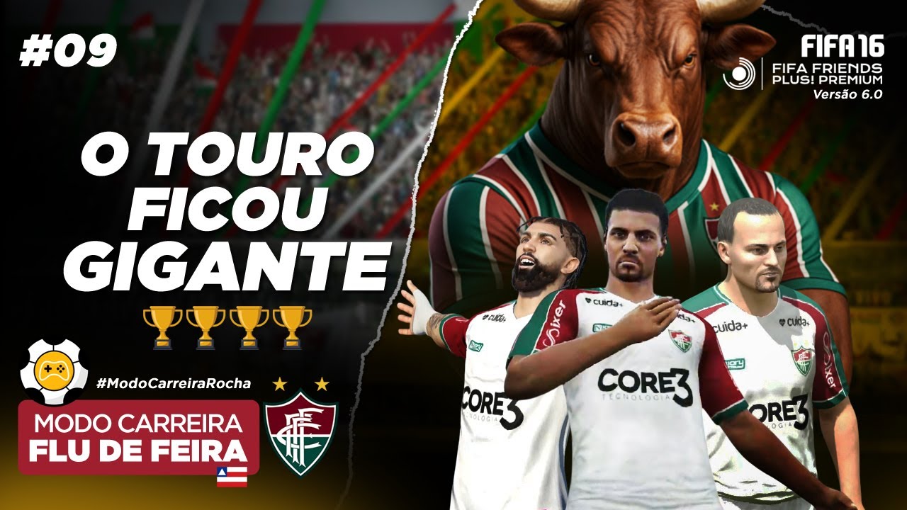 ⚽ #09 | Season 9 - FLU DE FEIRA with FIFA 16 + FIFA Friends Patch - Serie A, Libertadores, Club W...