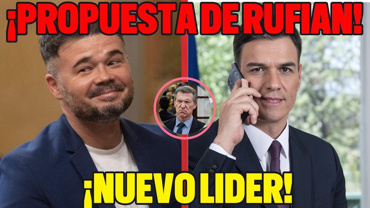 🔥LA PROPUESTA DE RUFI&Aacute;N QUE PUEDE CAMBIAR LA IZQUIERDA ESPA&Ntilde;OLA&hellip; &iquest;SER&Aacute; EL NUEVO L&Iacute;DER? 😱⚡