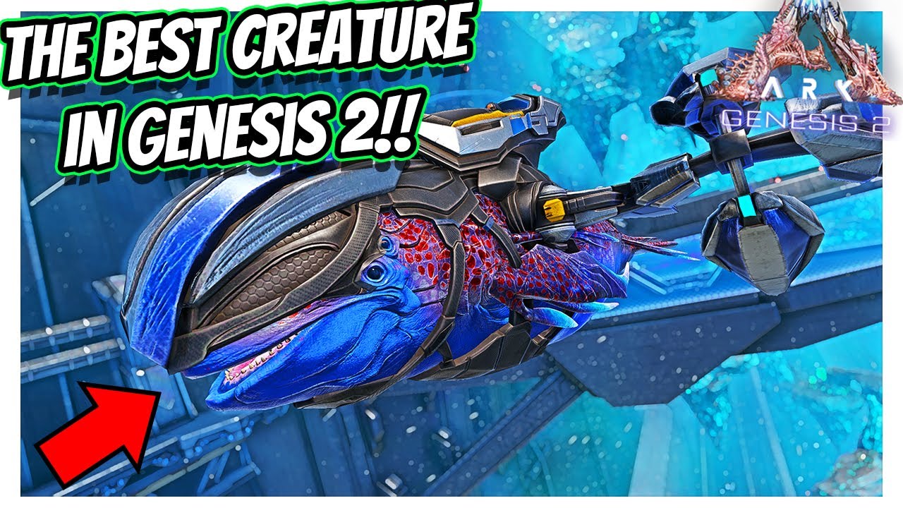 ARK GENESIS 2 HOW TO USE THE ASTRODELPHIS AND ALL OF ITS ABILITIES!! || Ark Survival Evolved!