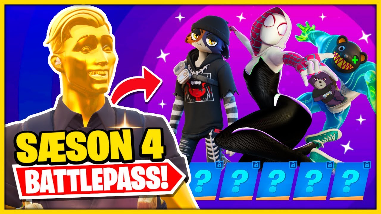 Reagerer På Sæson 4 Trailer + Battlepass • Dansk