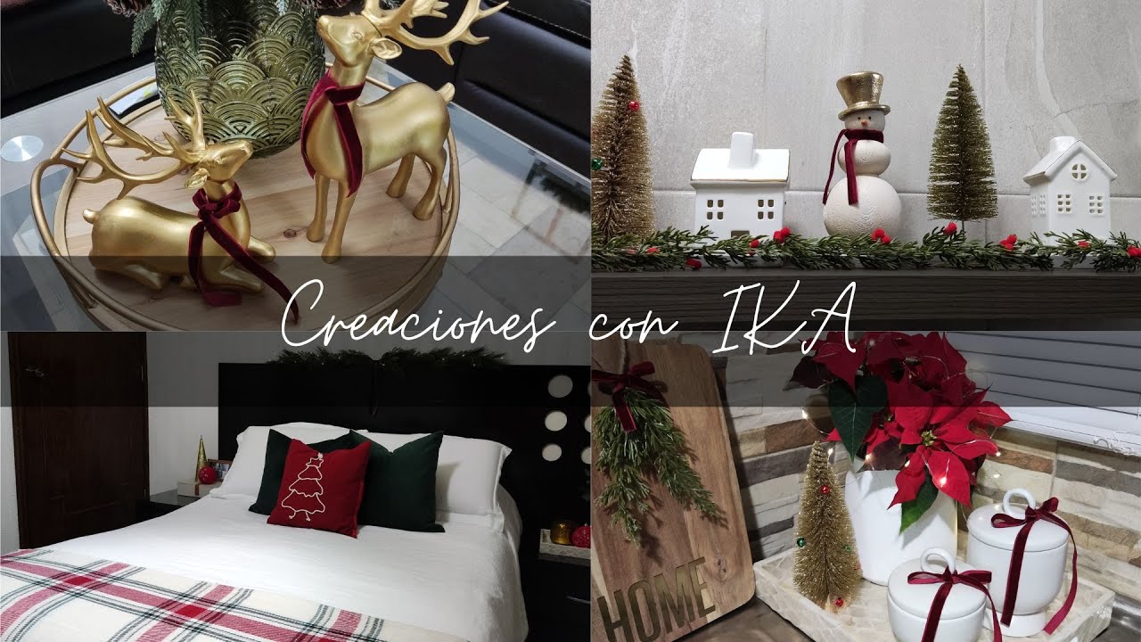 House tour navidad (casa pequeña)❄️⛄