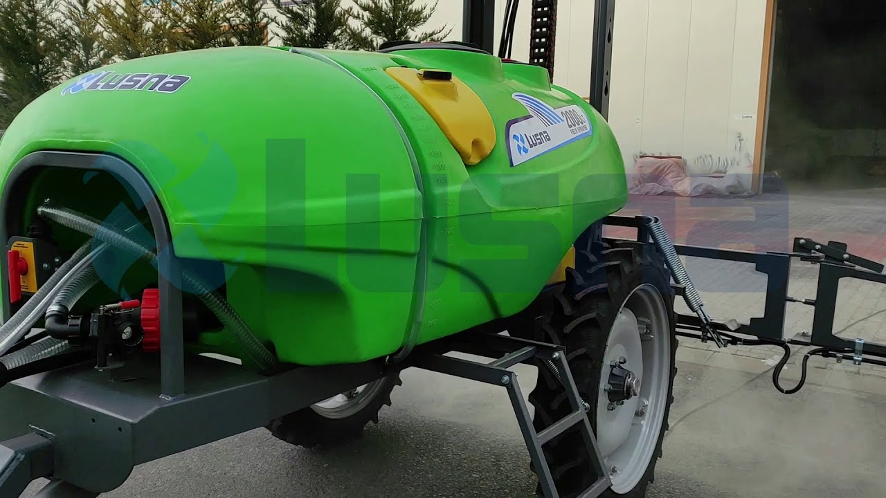 #LUSNA 2000LT TRAILED TYPE FIELD SPRAYER / 2000LT ÇEKİLİR TİP TARLA PÜLVERİZATÖRÜ