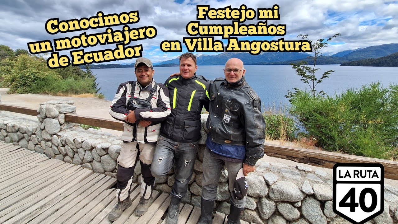 Pte8 R40-SEGUIMOS VIAJE POR LA 40🛵PSAMOS POR SAN MARTIN DE LOS ANDES-ACAMPAMOS EN VILLA LA ANGOSTURA