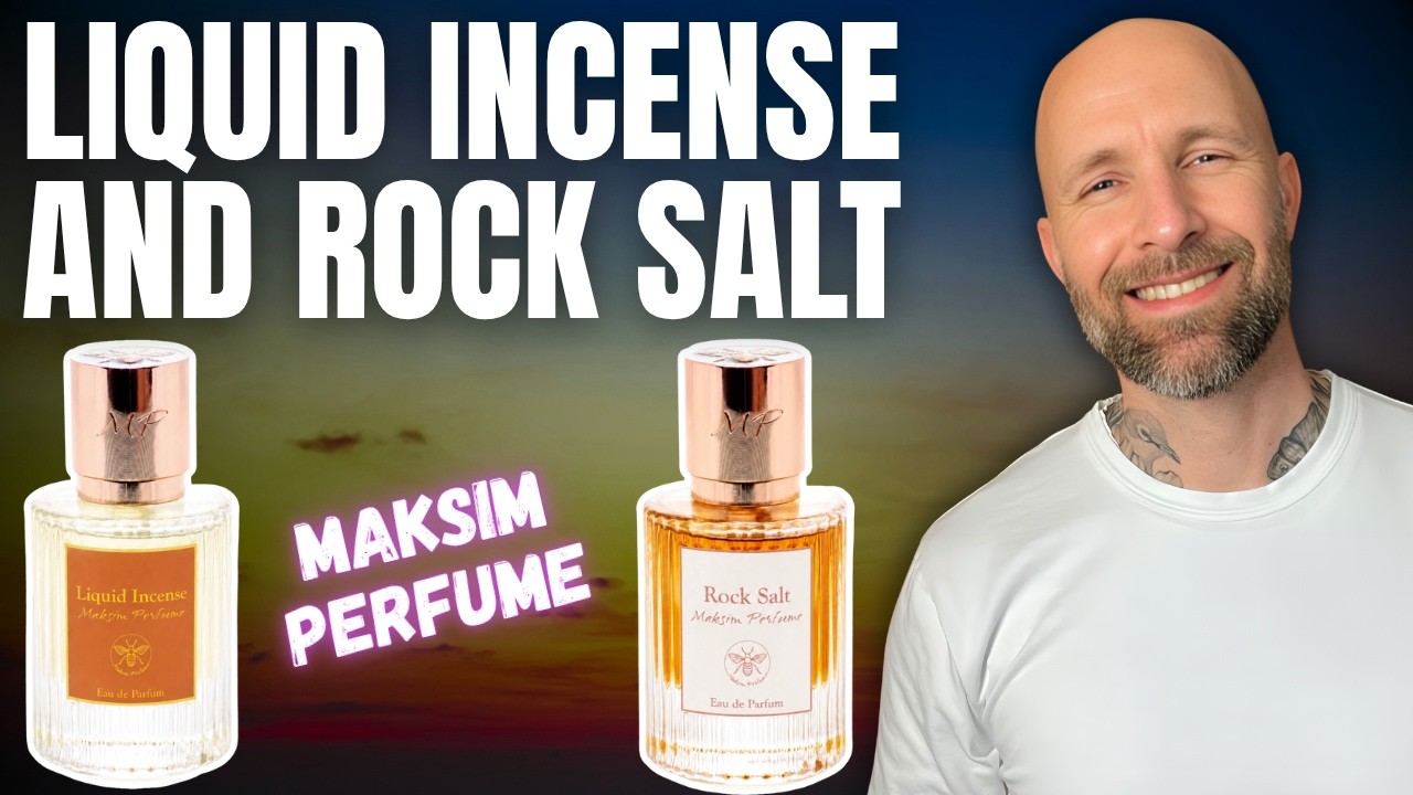 НОВИНКА: LIQUID INCENSE и ROCK SALT от MAKSIM PERFUME | Лучший аромат на ЛЕТО?