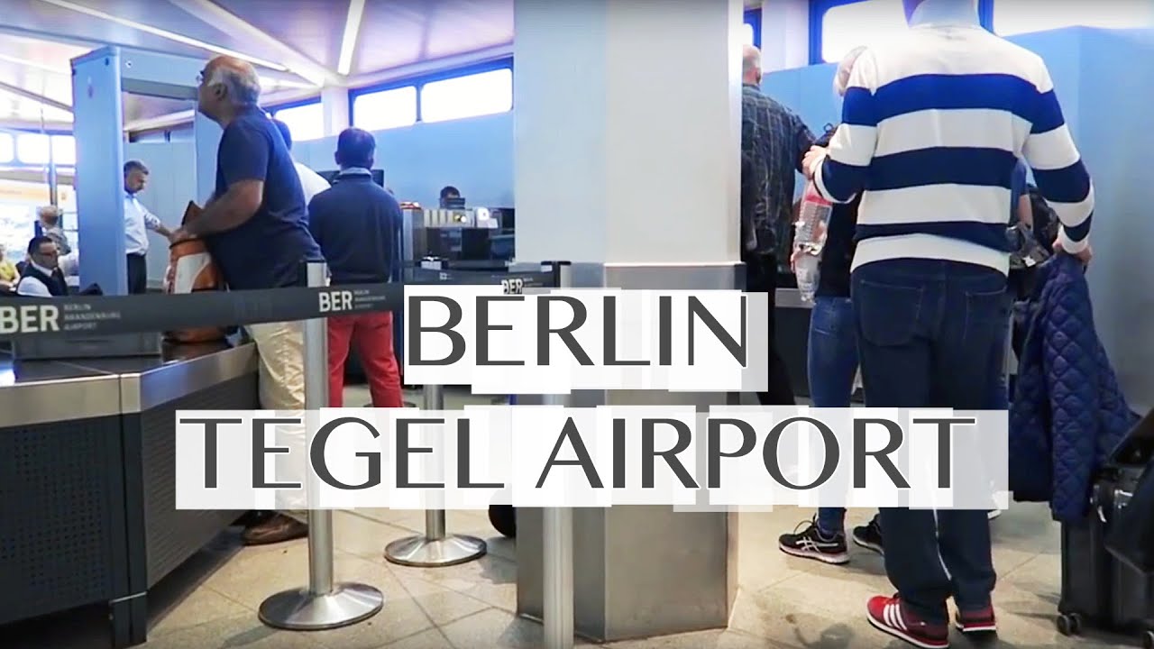 Boarding at Berlin's Tegel Airport: A Bit Unusual