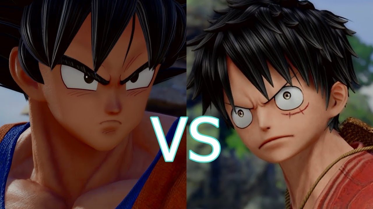 Jump Force - Goku Vs. Luffy (STRONGEST)