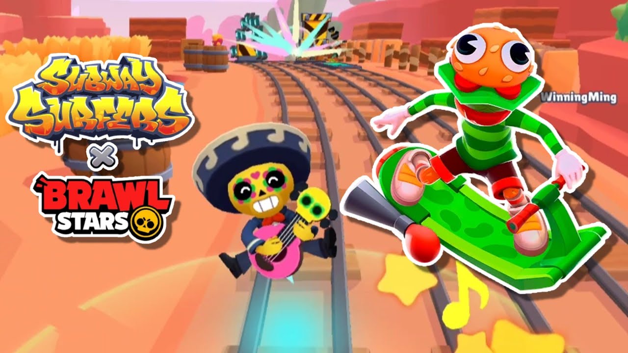 Billy Bean Veggie-Might Bundle Gameplay! Subway Surfers × Brawl Stars 2025