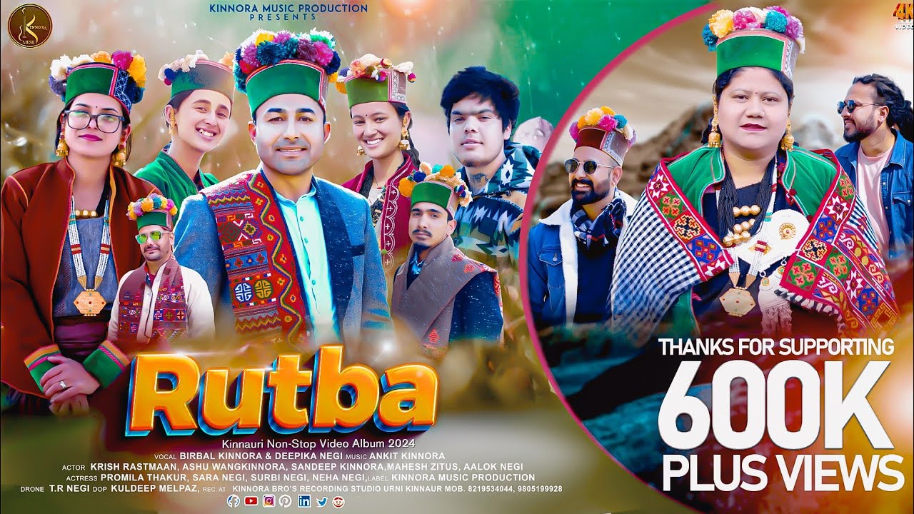 Rutba Kinnauri Video Album 2024 | Latest Himachali Pahari Song 2024 | Birbal Kinnaura & Deepika Negi