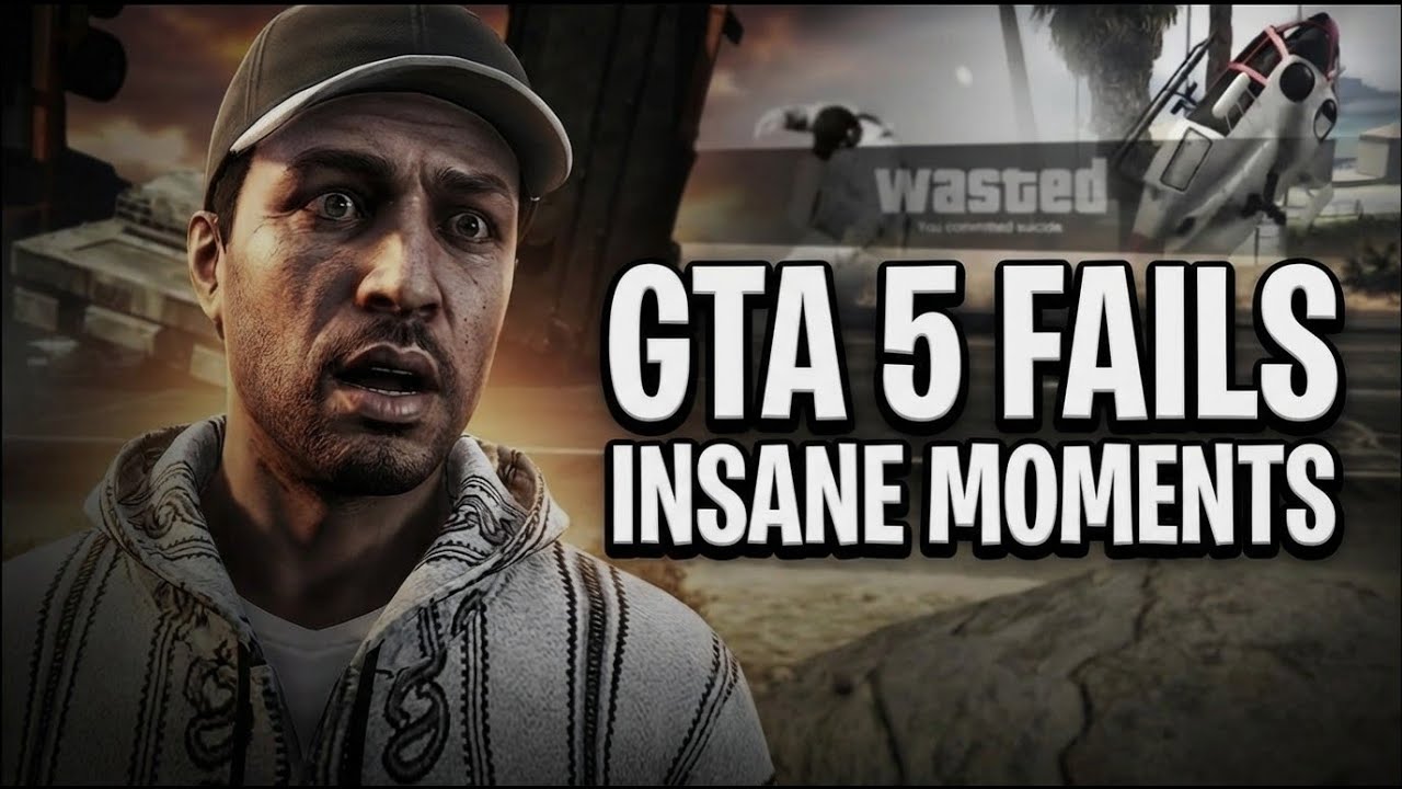 Funny Moments In GTA V - GTA 5 CRAZIEST Fails Compilation rereupload