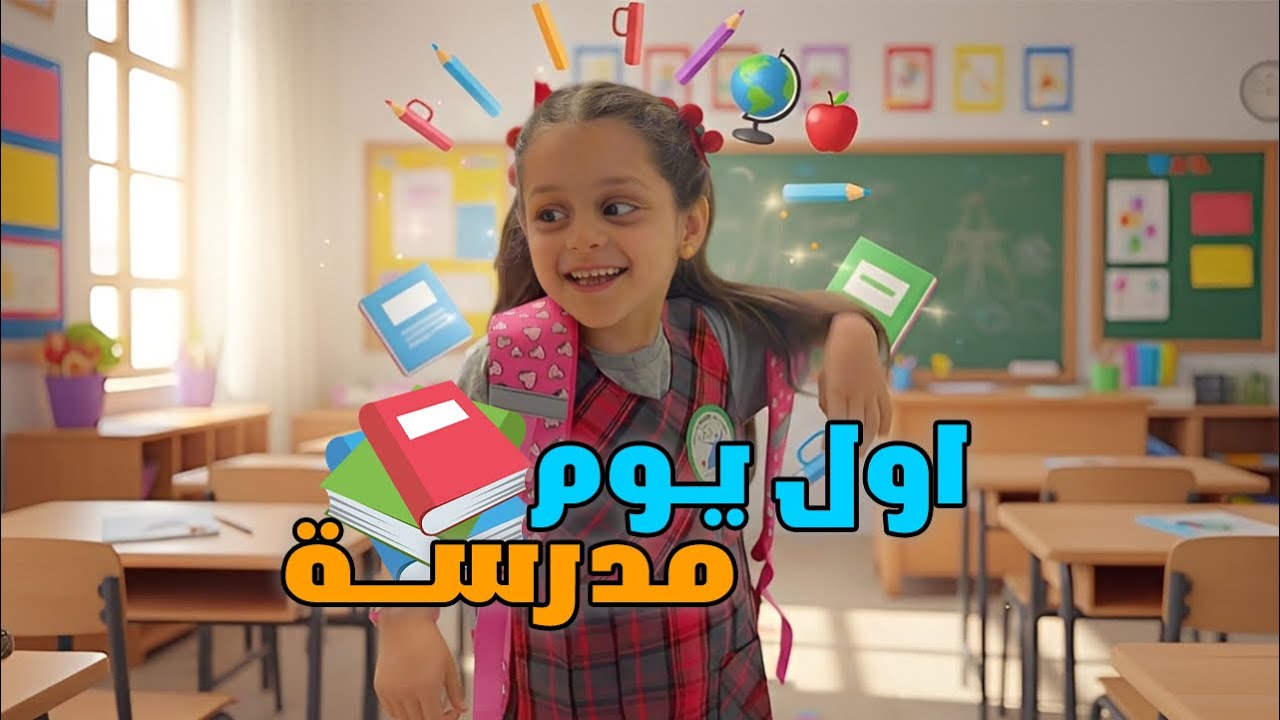 اول  يوم مدرسة | ايلا / دبدوب 📚😍