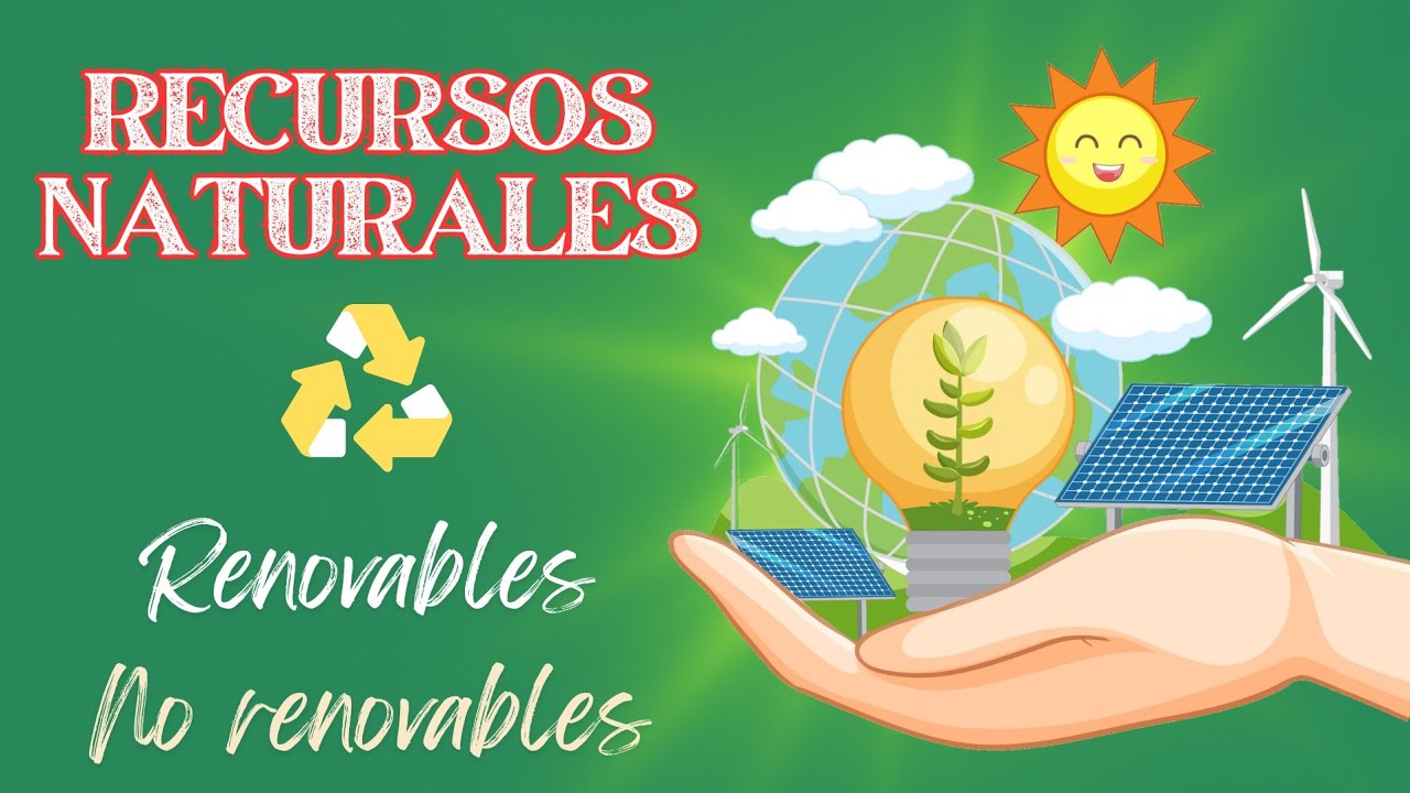 Los recursos naturales| Renovables y no renovables.
