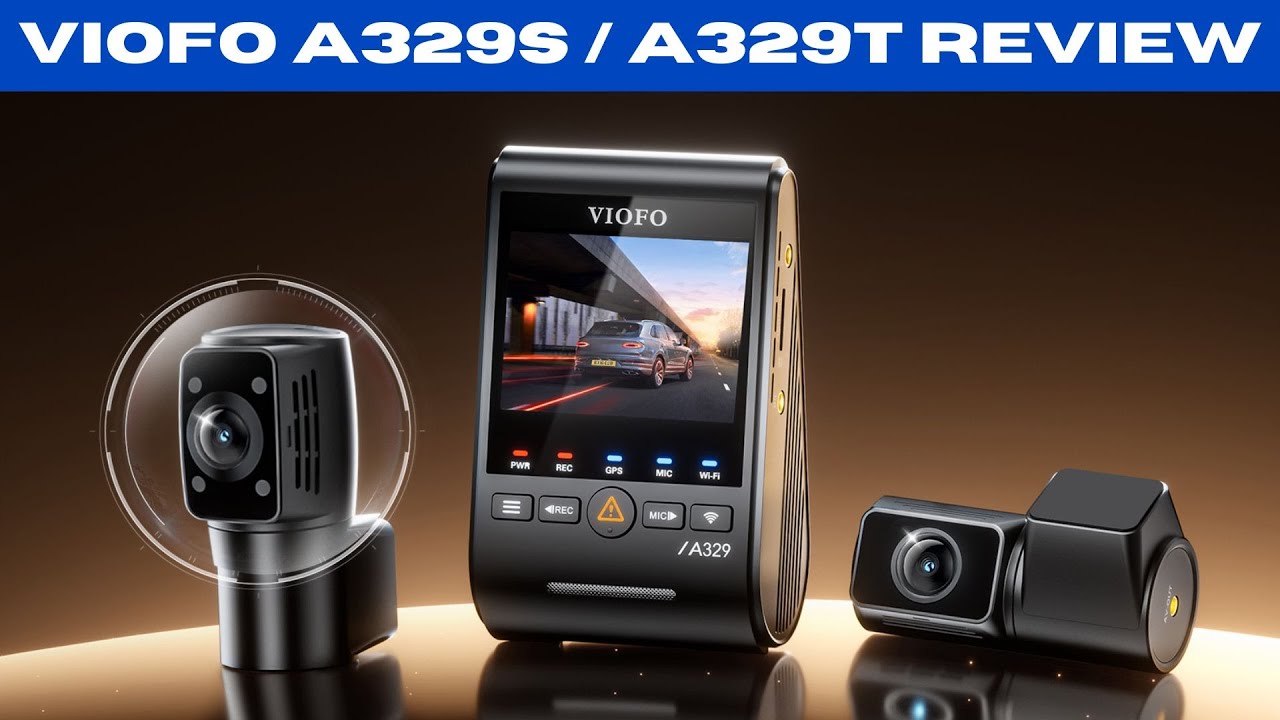 Viofo A329S A329T: Лучший видеорегистратор 4K. Создайте идеальную конфигурацию.