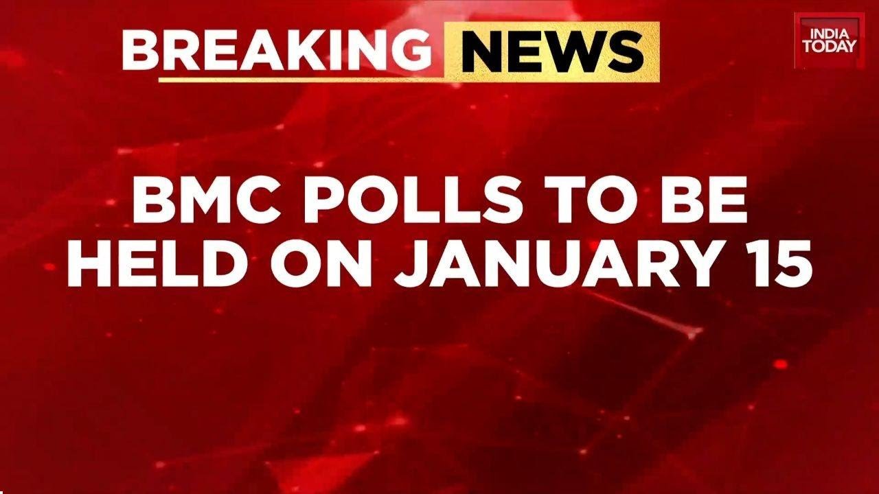 BMC Election Schedule Announced: Voting on January 15, Results on January 16